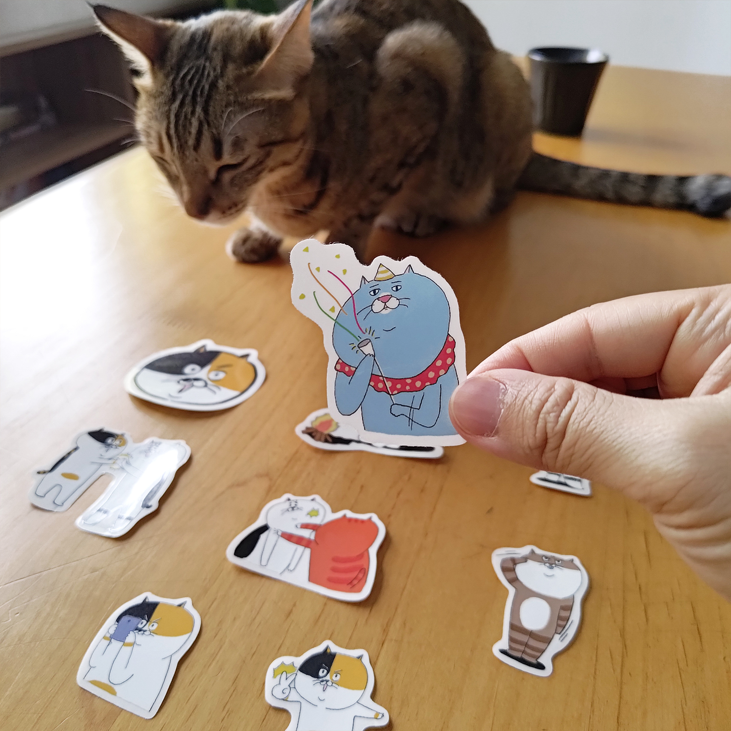 【ehcat貓室友】防水透明貼紙 part3