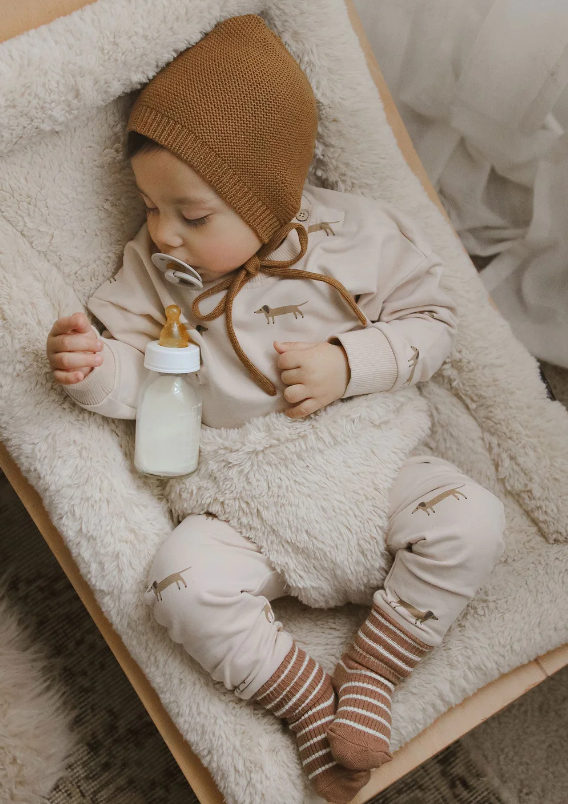 JAMIE KAY-Organic Cotton Kit Sweatshirt - Basil The Dog Shell