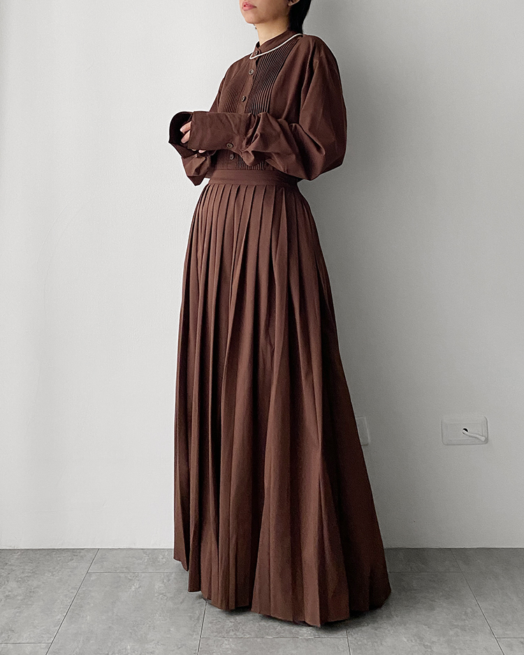 MFS-2477 百褶質感長裙