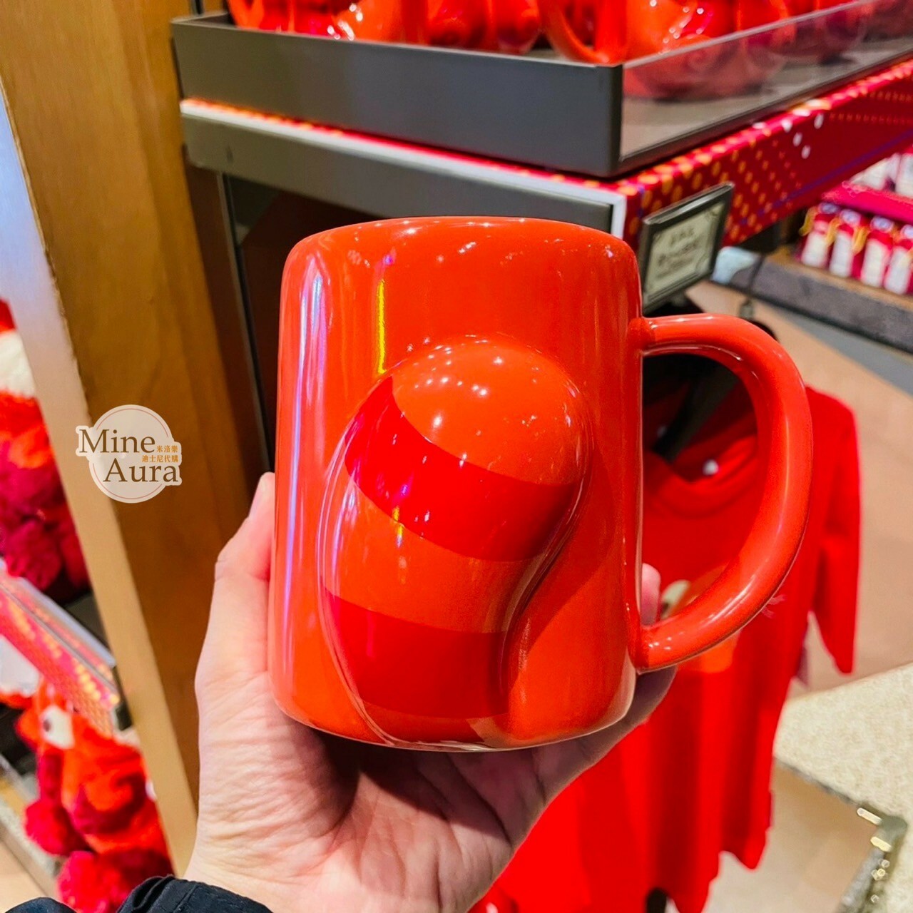 (限時特價) 紅熊貓 美美 Meilin 造型 陶瓷馬克杯 水杯 青春養成記 Turning Red -上海迪士尼樂園