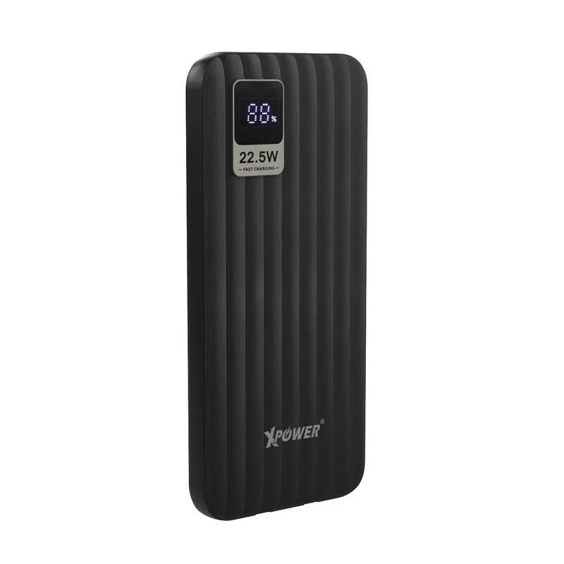 （2026新年限時優惠）XPower B10K 4輸出雙內置線Type-C PD & Lightning 10000mAh PD+SCP充電器 - Black