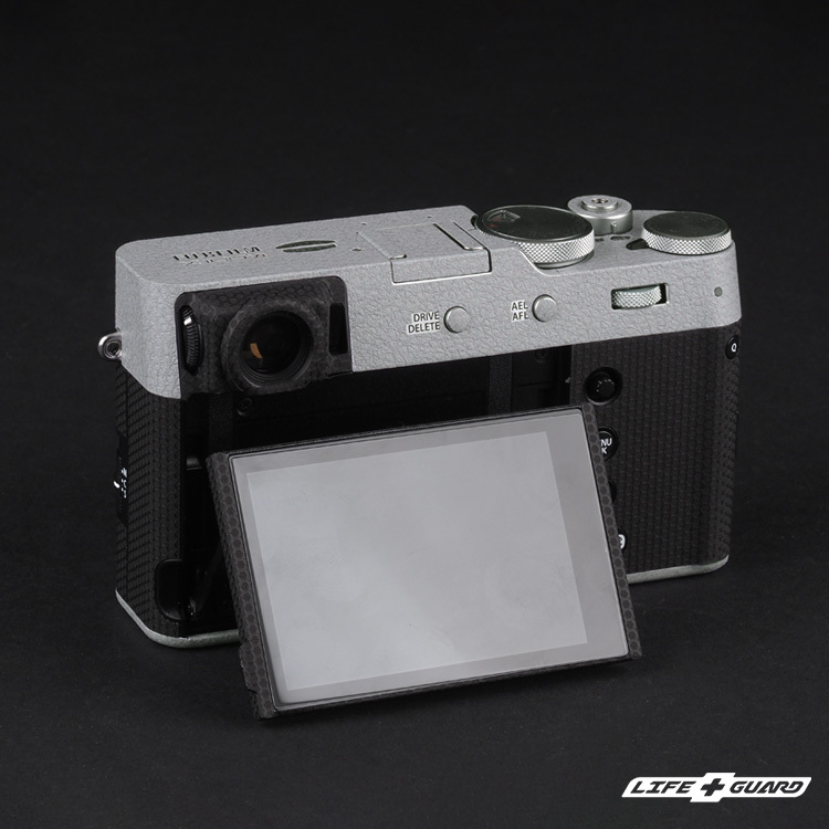 LIFE+GUARD  FUJIFILM X100VI 相機貼膜背面展示圖