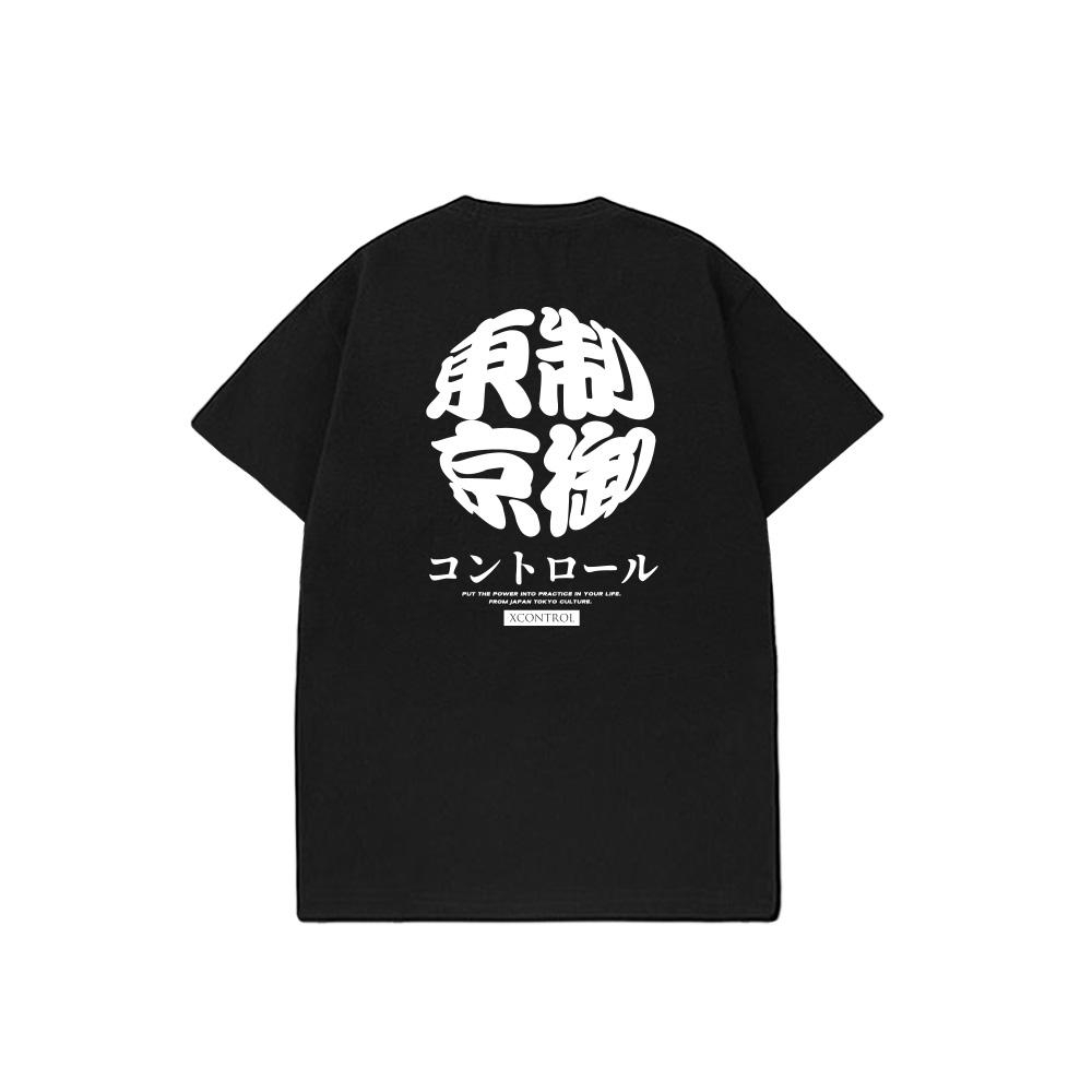 XCTRL 東京制御短T-黑