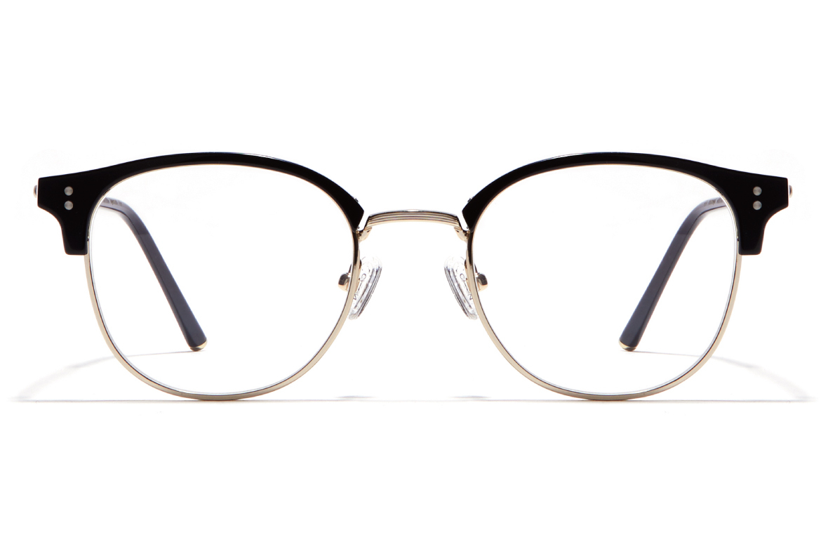 メガネ CARIN Alex R C4 ALEX R+ C4 CARIN光學眼鏡-ALEX S+ C4 黑金-韓國眼鏡品牌