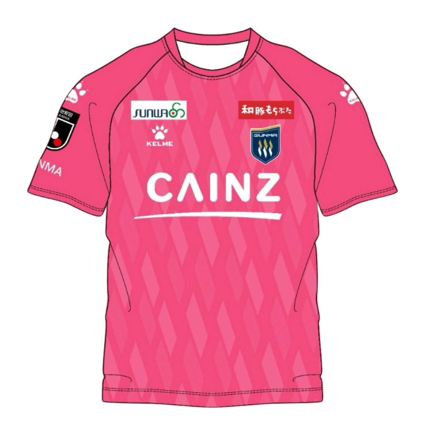 2024 Thespakusatsu Gunma Pink Goalkeeper Shirt