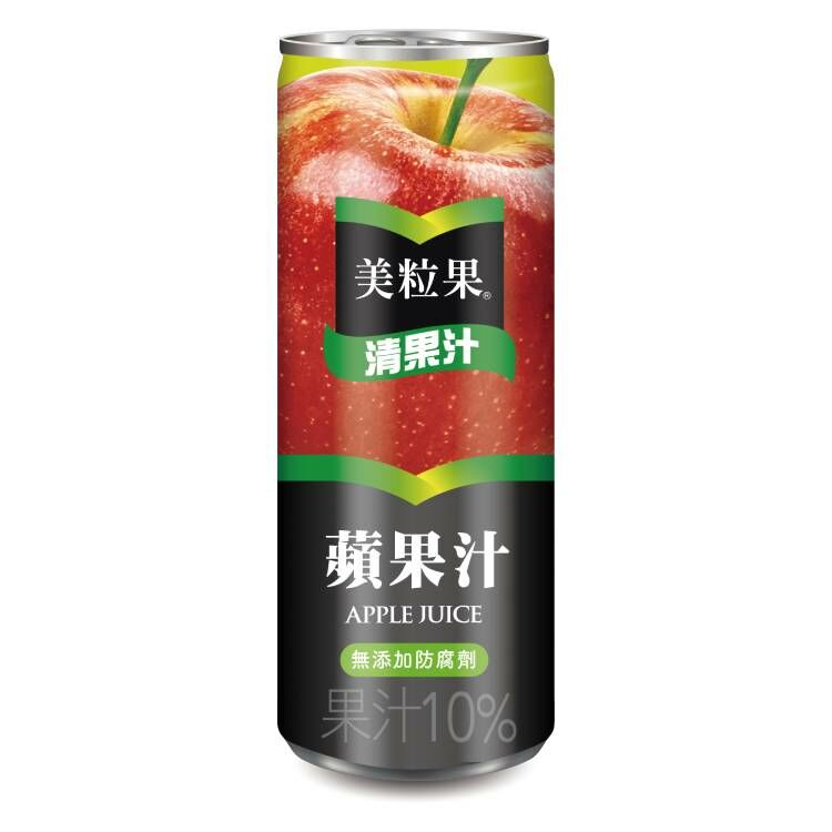 美粒果 清果汁蘋果汁/320ml