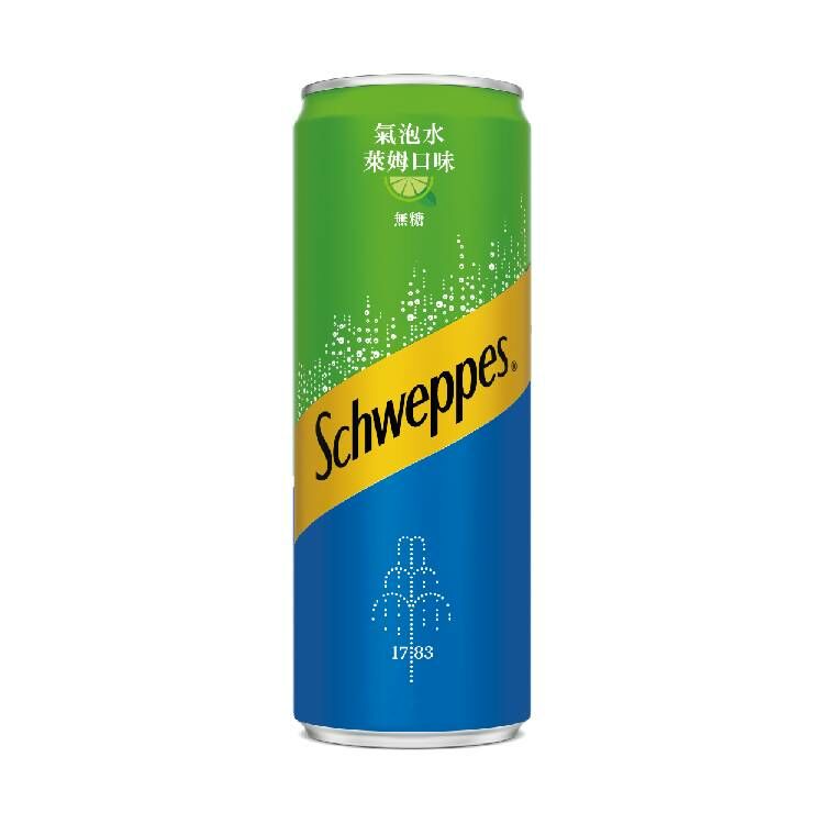 舒味思 萊姆氣泡水隨型罐/330ml
