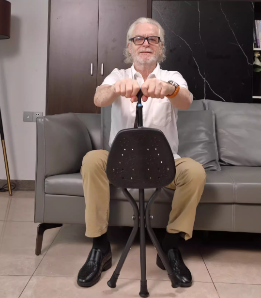 TECHTEX 老人拐杖凳子 (1.5kg)