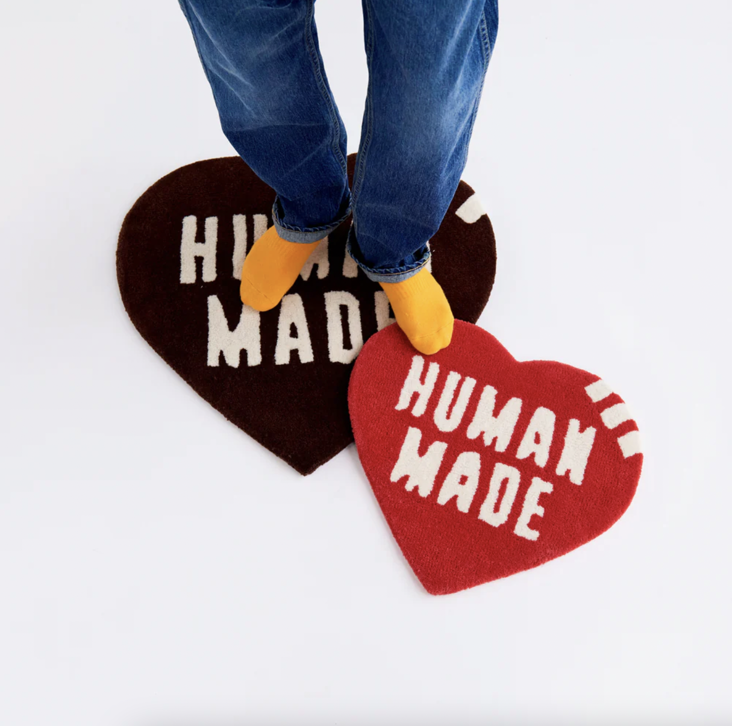 human made Heart ラグマット　large HUMAN MADE HEART RUG SMALL – HUMAN MADE Inc.