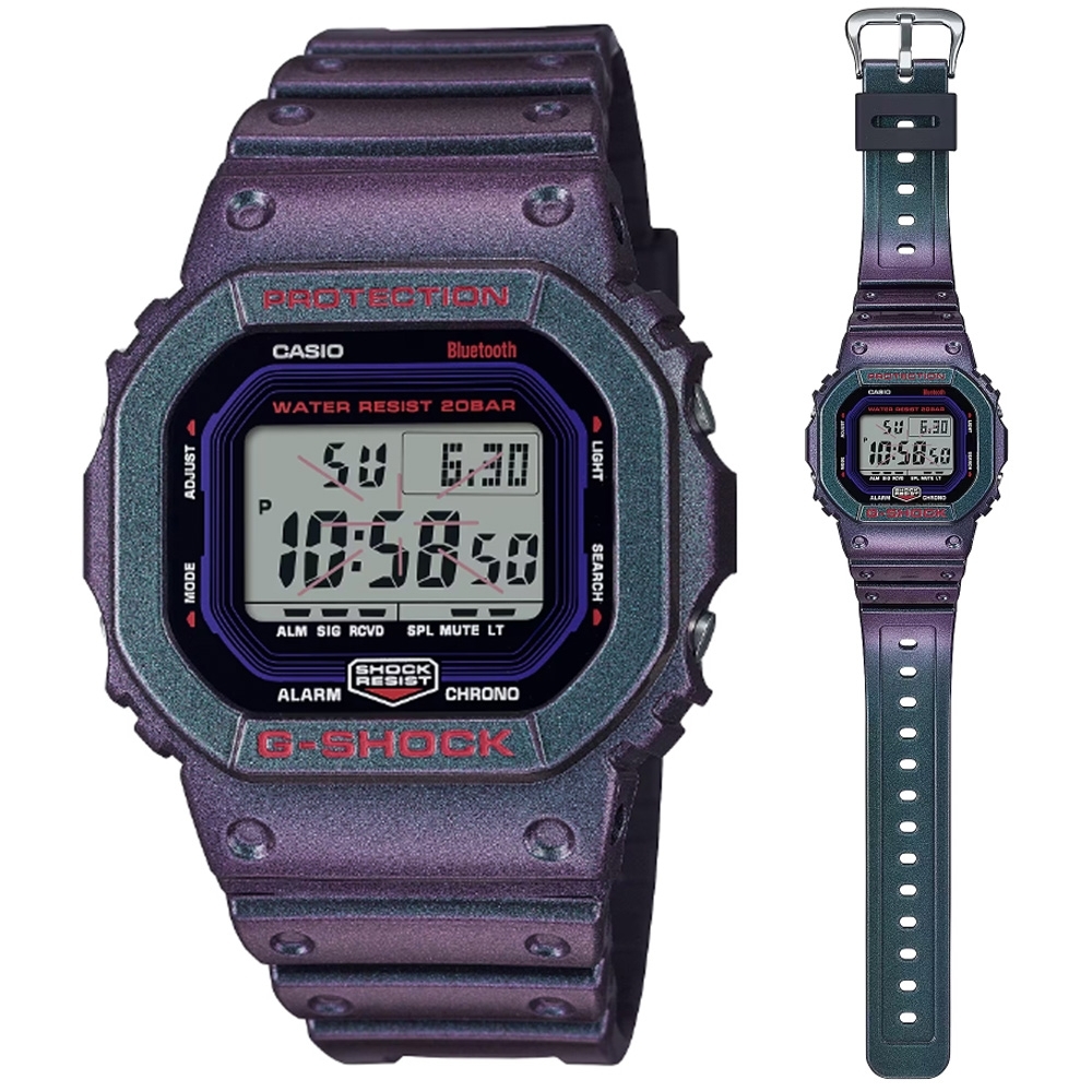Casio G-Shock DW-B5600AH-6 手錶 (香港行貨)