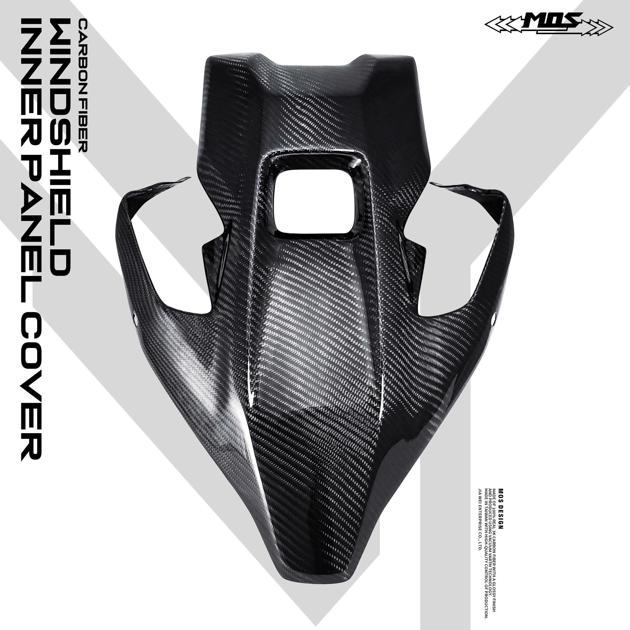 Carbon Fiber Windshield Inner Cover for Yamaha TMAX 560