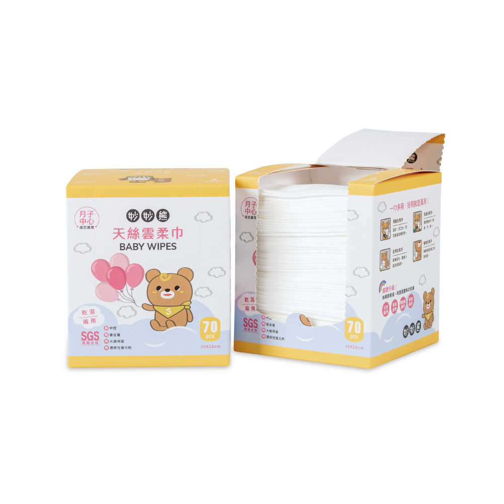 天絲雲柔巾-大甲媽聯名_妙妙熊