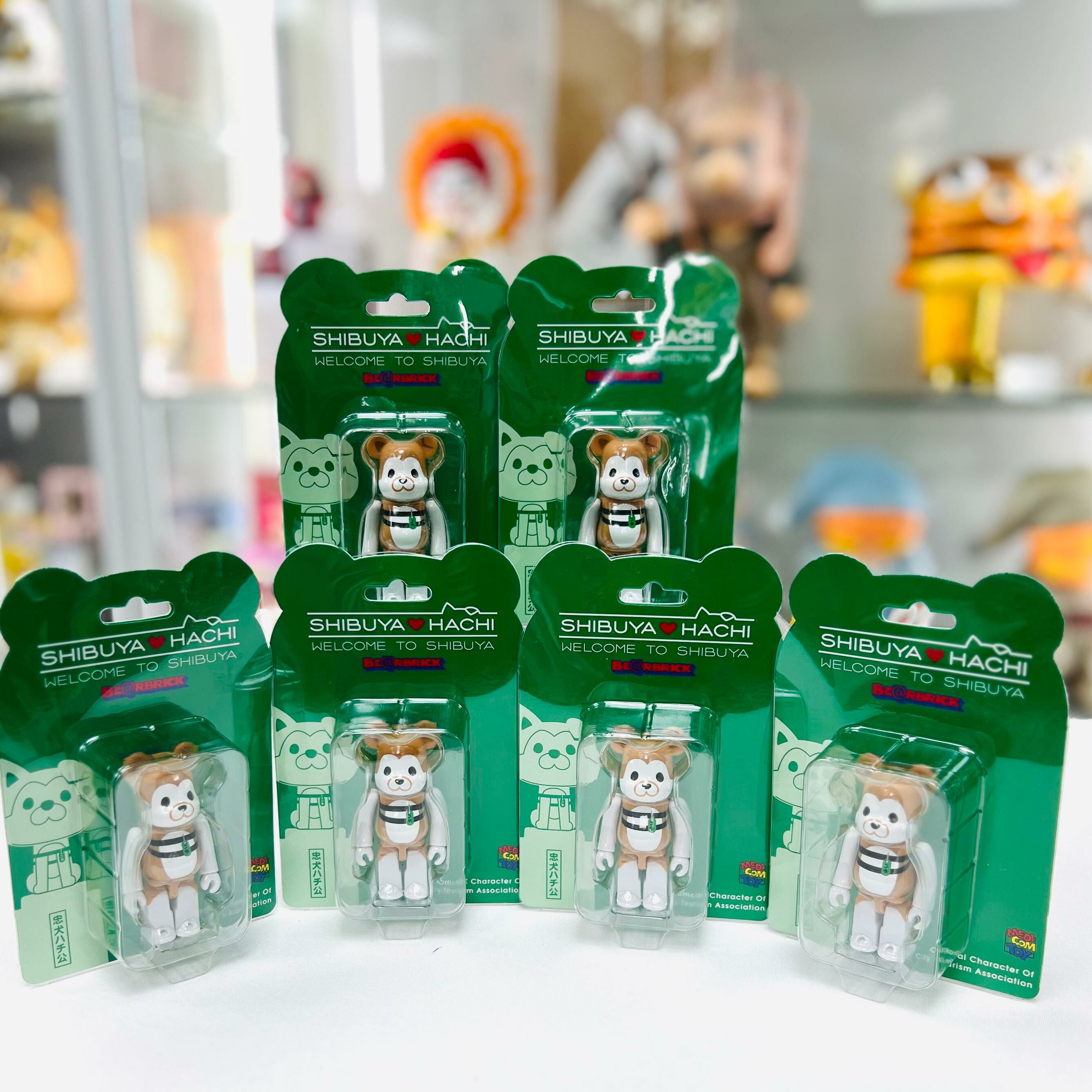 100% BE@RBRICK SHIBUYA♡HACHI