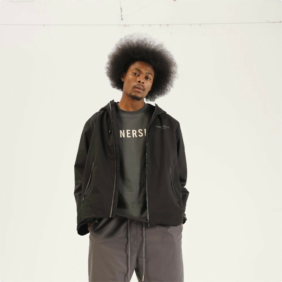 陳冠希 Clot INNERSECT 三生萬物 FOG ESSENTIAL 梭織 尼龍 連帽外套 帽T外套 寬鬆版 24年新款 男女同款 休閒外套 INN24SSTJK070*
