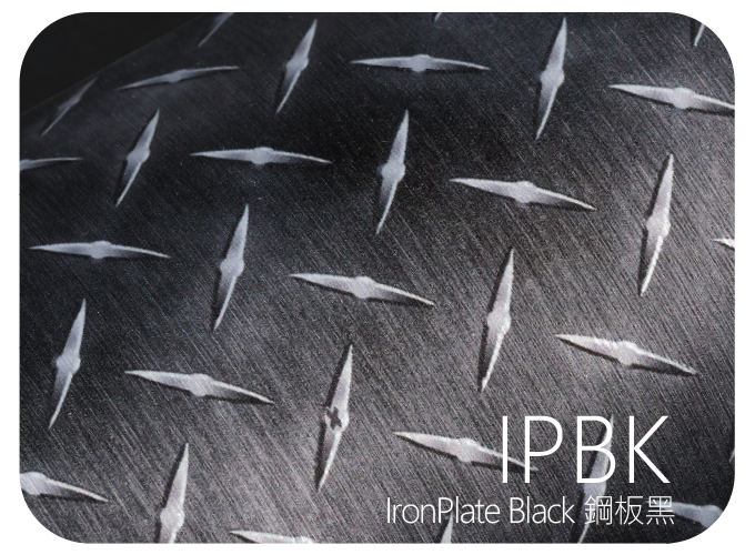 LIFE+GUARD IPBK IronPlate Black 鋼板黑 工業風格貼膜樣式，適用於相機、鏡頭與 3C 裝置表面保護與風格打造