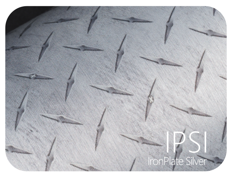 LIFE+GUARD IPSI IronPlate Silver LIFE+GUARD WABU Wave Blue vinyl skin sample for 3C protective wraps