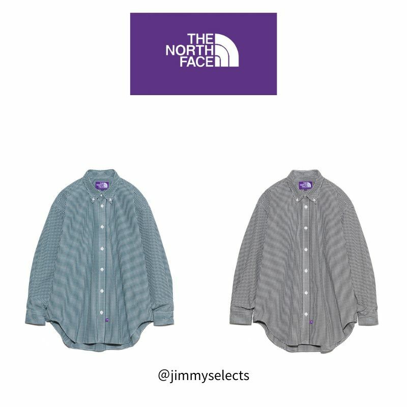 The north face 襯衫  北臉 日本紫標