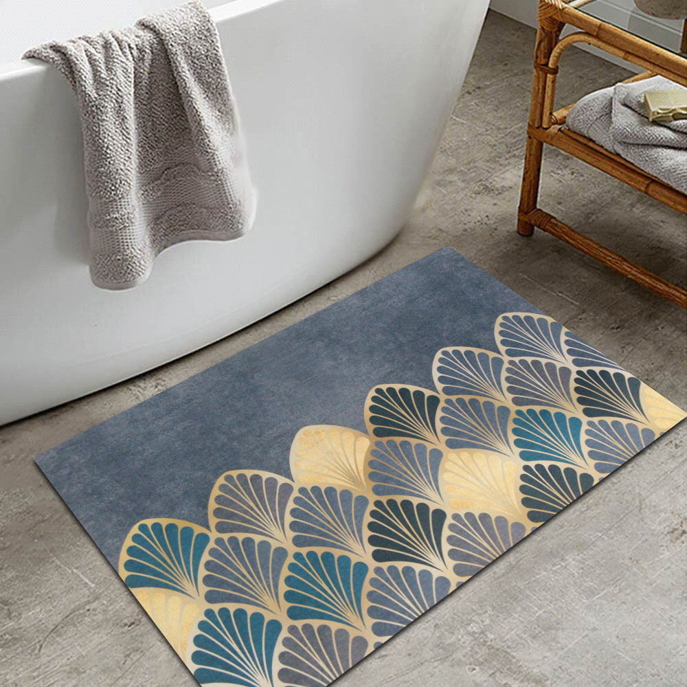 科技絨舒柔吸水地墊-奢華金桂園BS-896