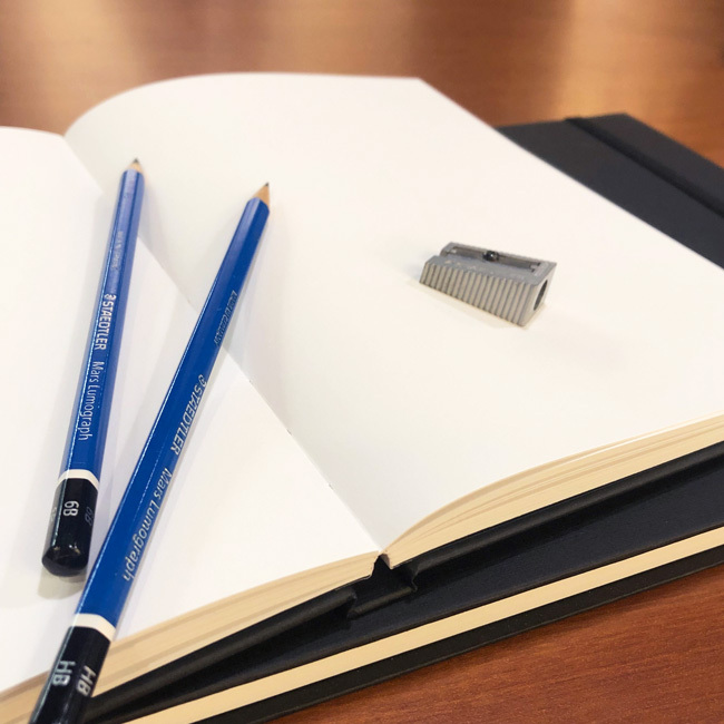 STAEDTLER施德樓 MS-T-31300 A5硬皮素描本128頁入