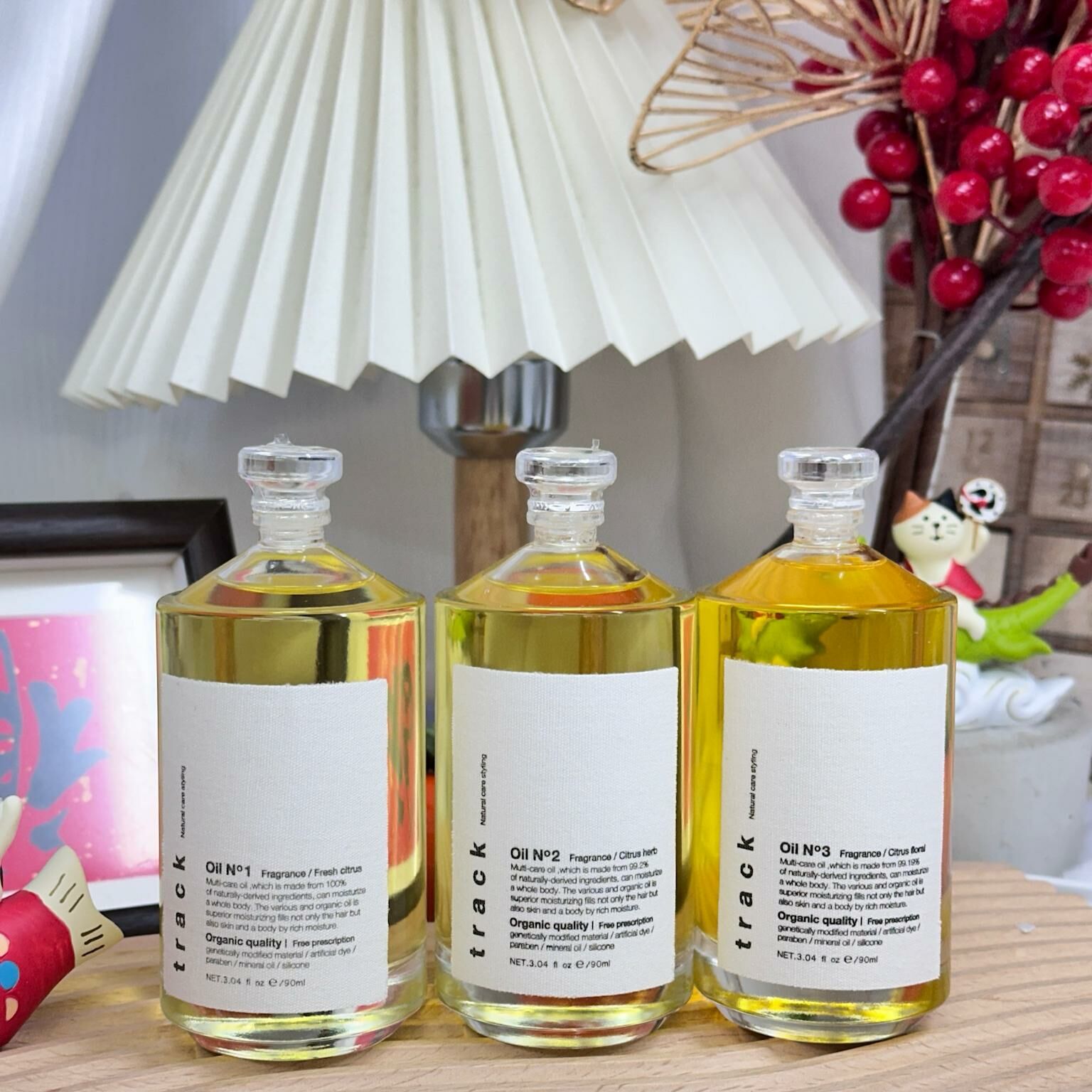 Track hair oil  #N1/#N2/#N3