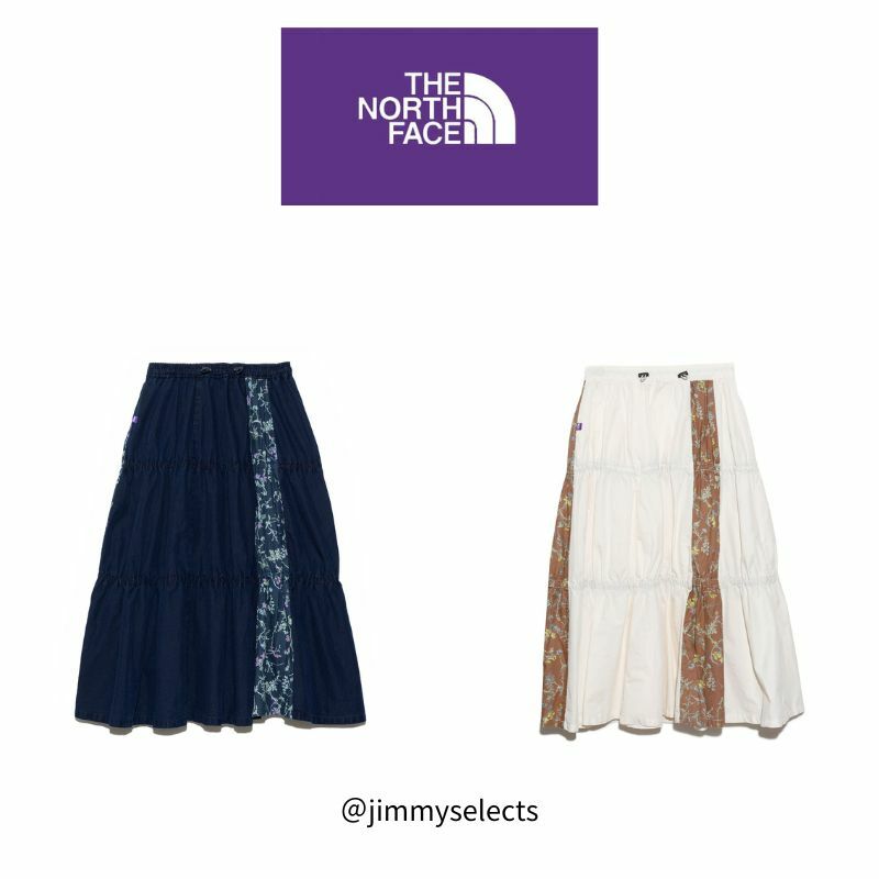 The north face 北臉 日本紫標 分層裙子