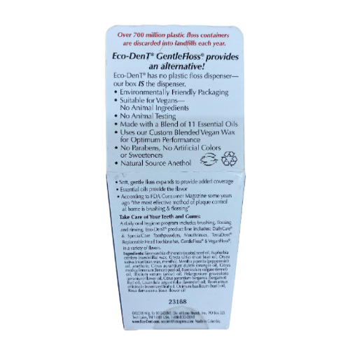 Eco Dent 薄荷味牙線 100碼