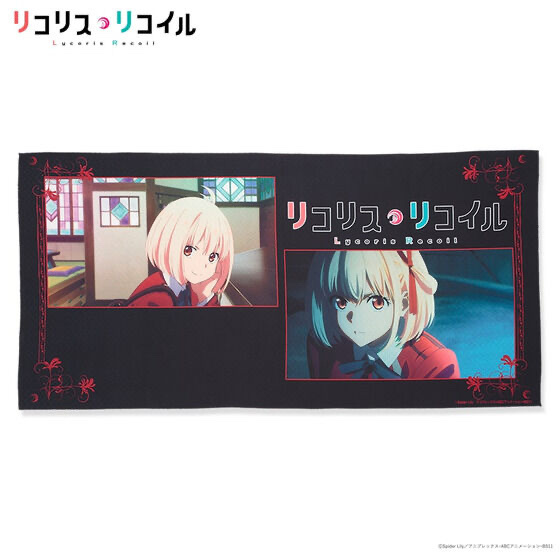 Pbandai 預訂2024/5月 リコリス・リコイル　ポートレイトバスタオル（全6種）