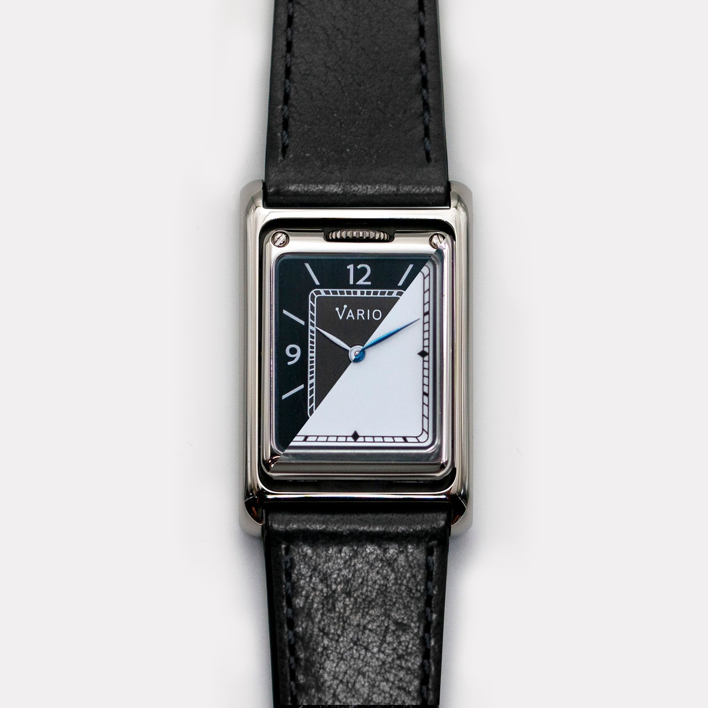 VERSA Reversible Dual Time Gunmetal-White