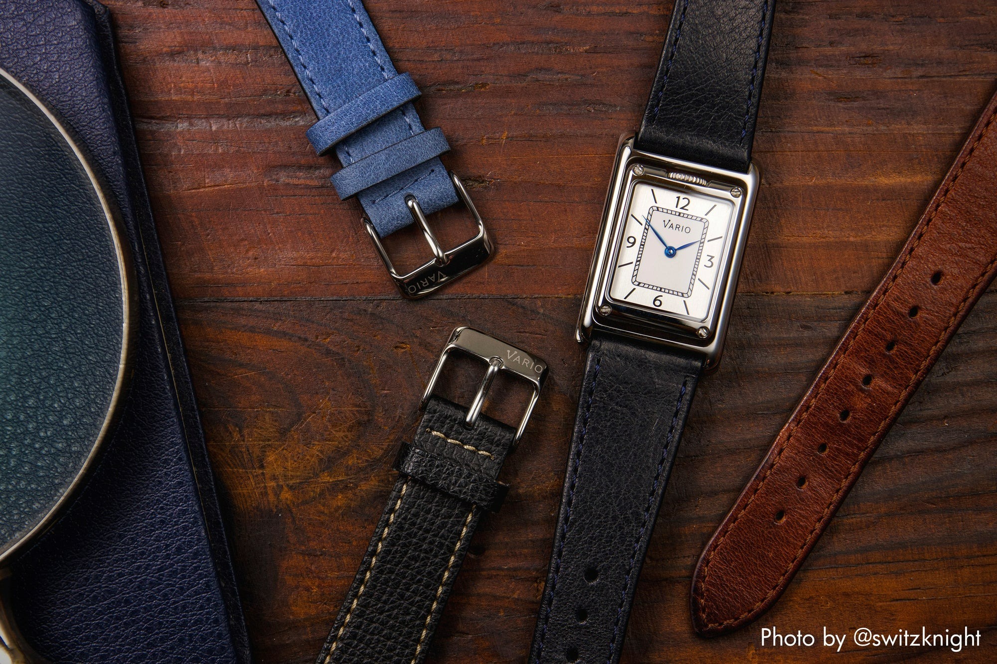 VERSA Reversible Dual Time Silver-Black |Vario 香港官方零售商