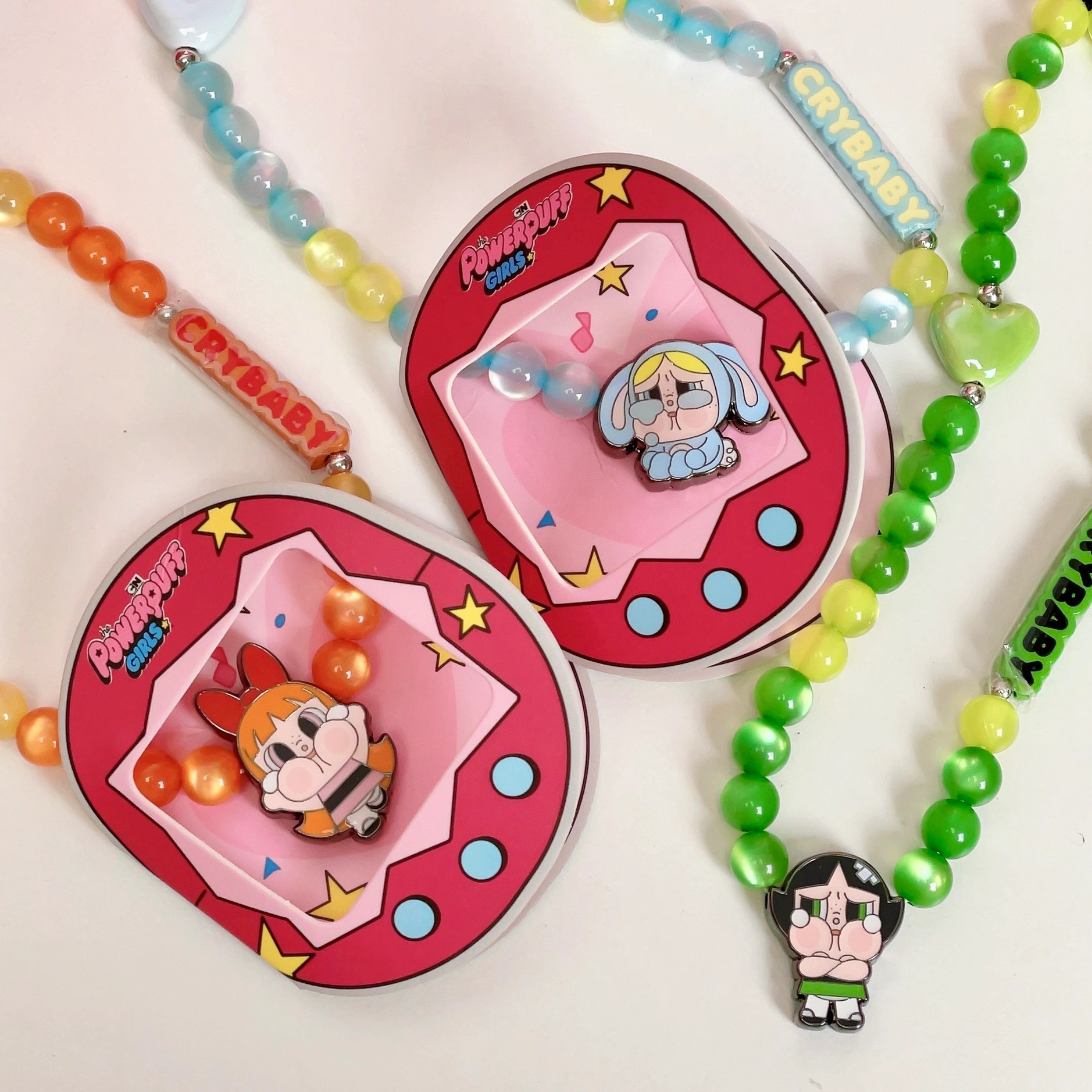 CRYBABY X 飛天小女警 哭娃系列 盲盒 手機鏈 / 現貨