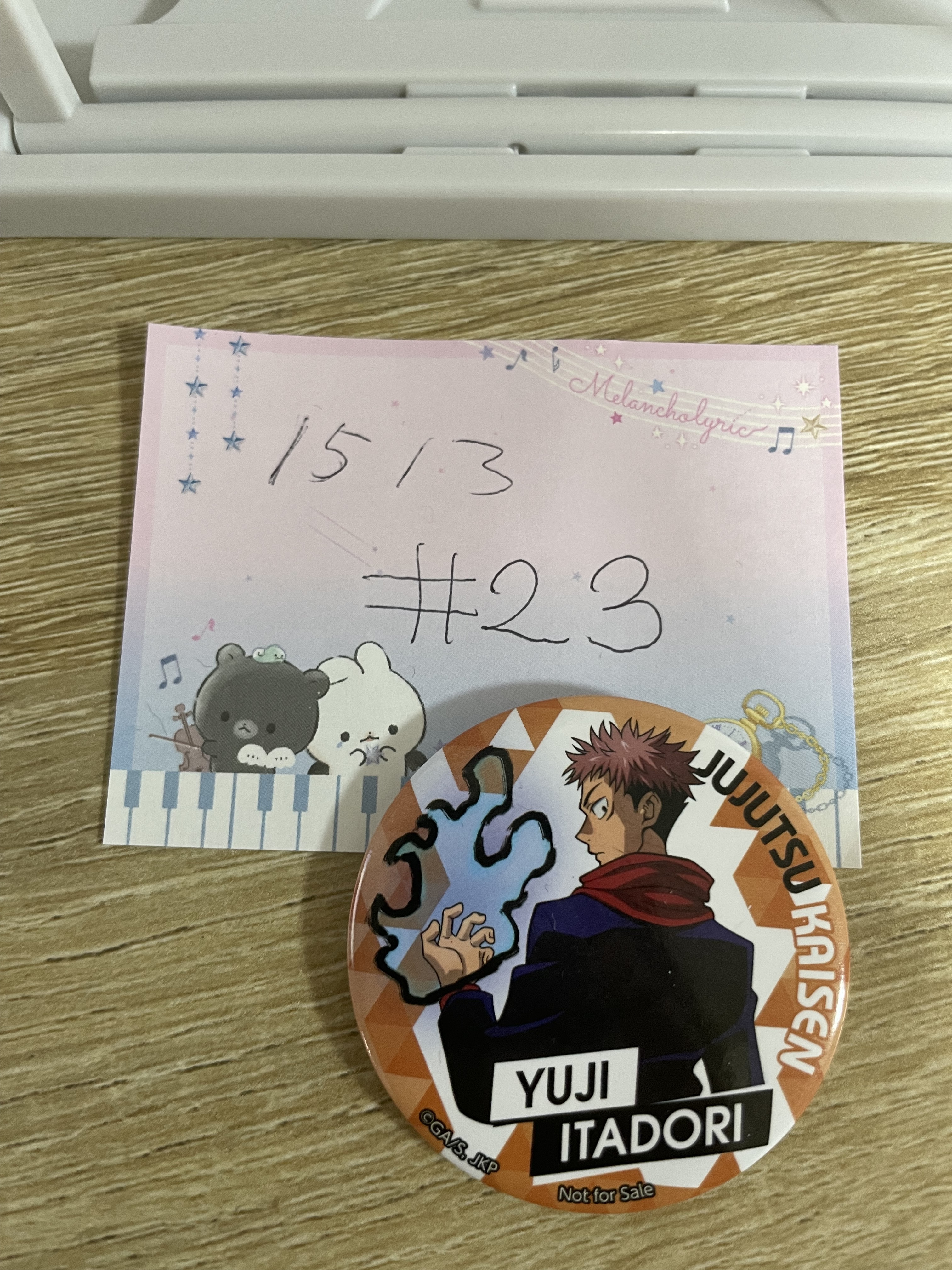 咒術迴戰 虎杖 襟章#23