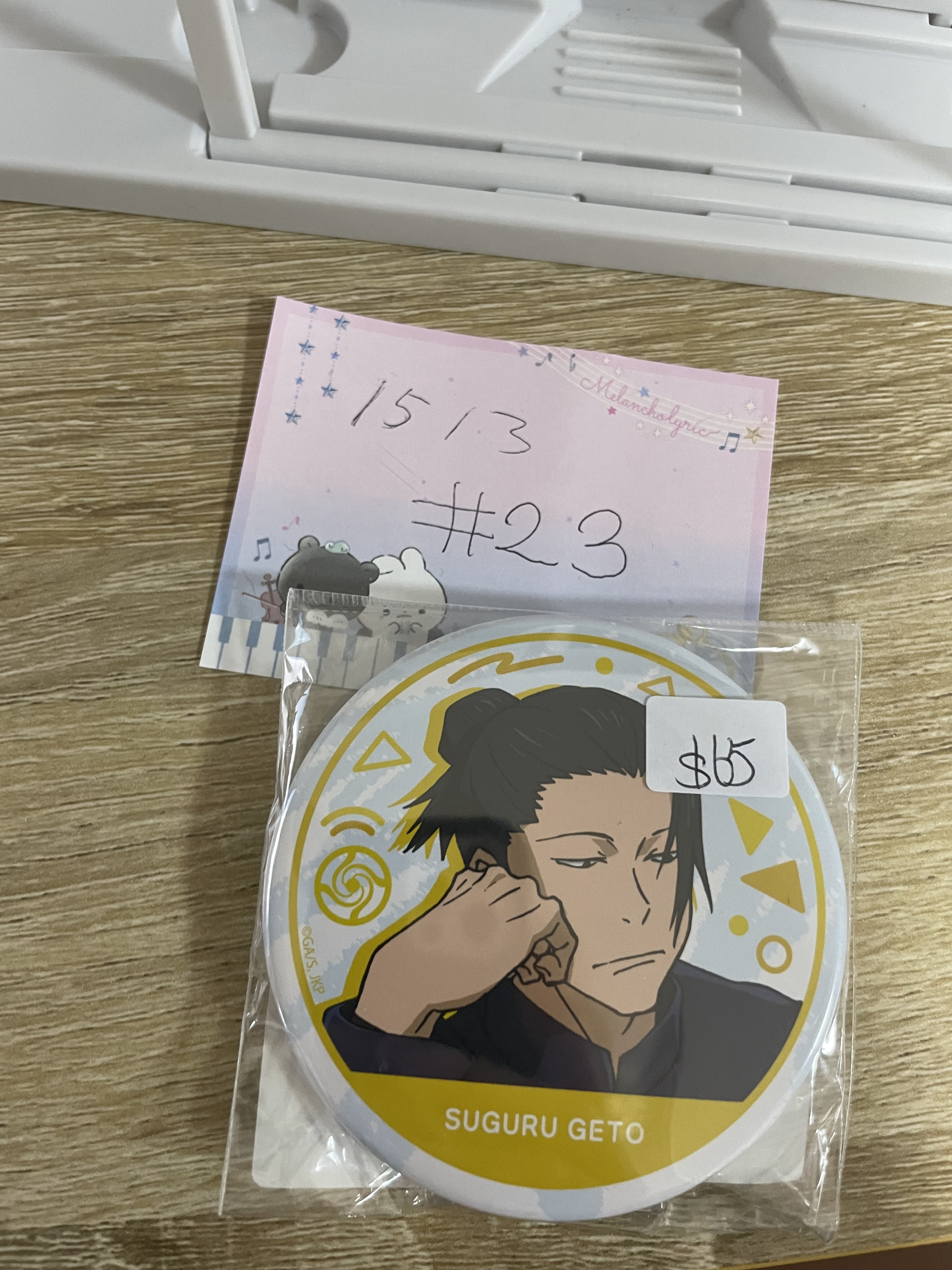 咒術迴戰 傑 襟章#23