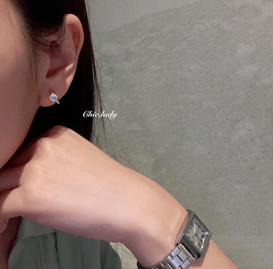 Earrings | 單鑽耳夾