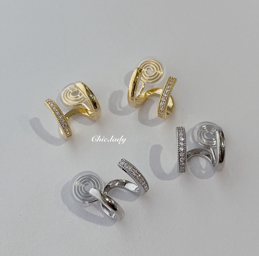 Earrings｜ 雙圈簡約耳夾