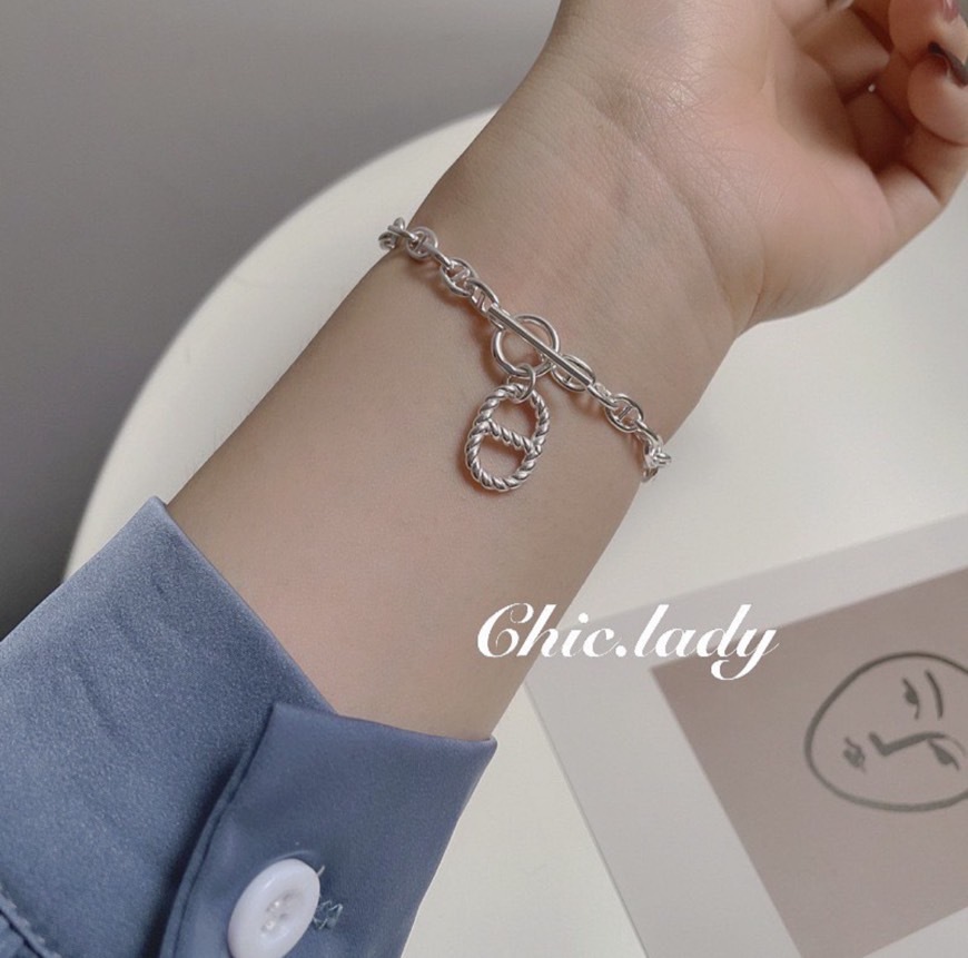 Bracelet | 純銀大豬鼻手鍊