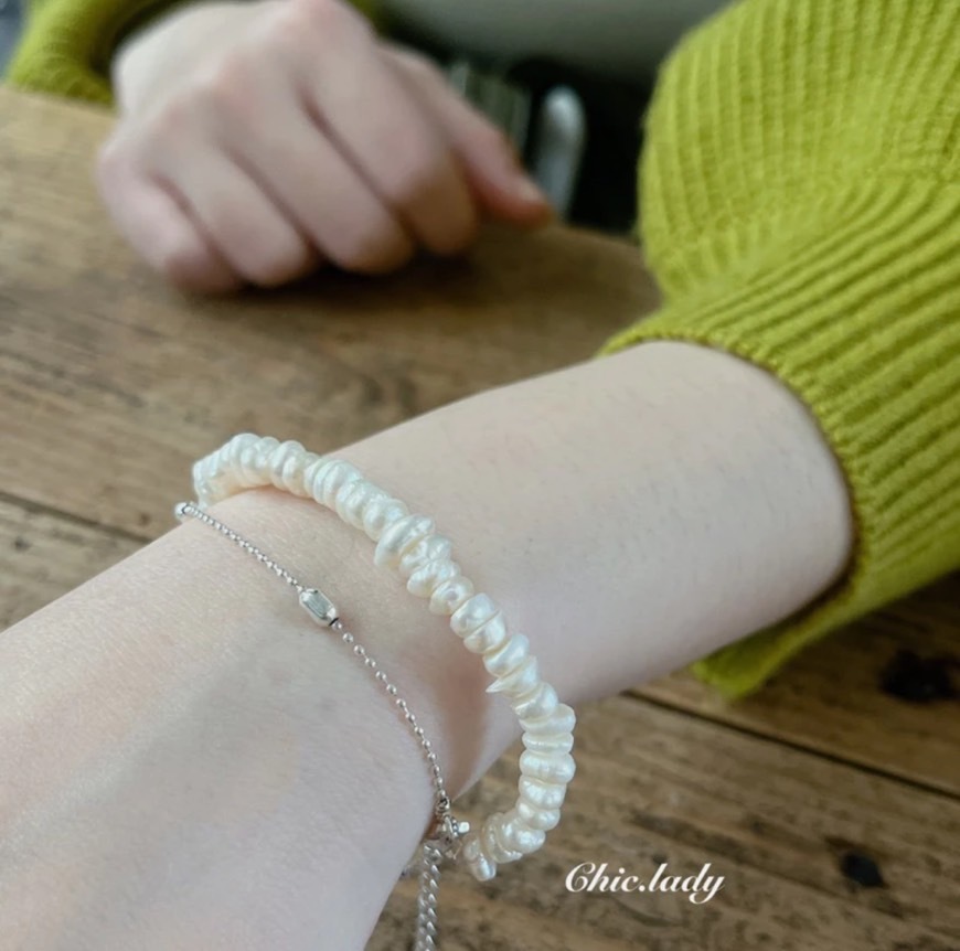 Bracelet | 千金的珍珠雙層鏈