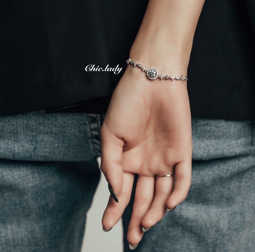 Bracelet |  流星莫桑鑽純銀手鍊