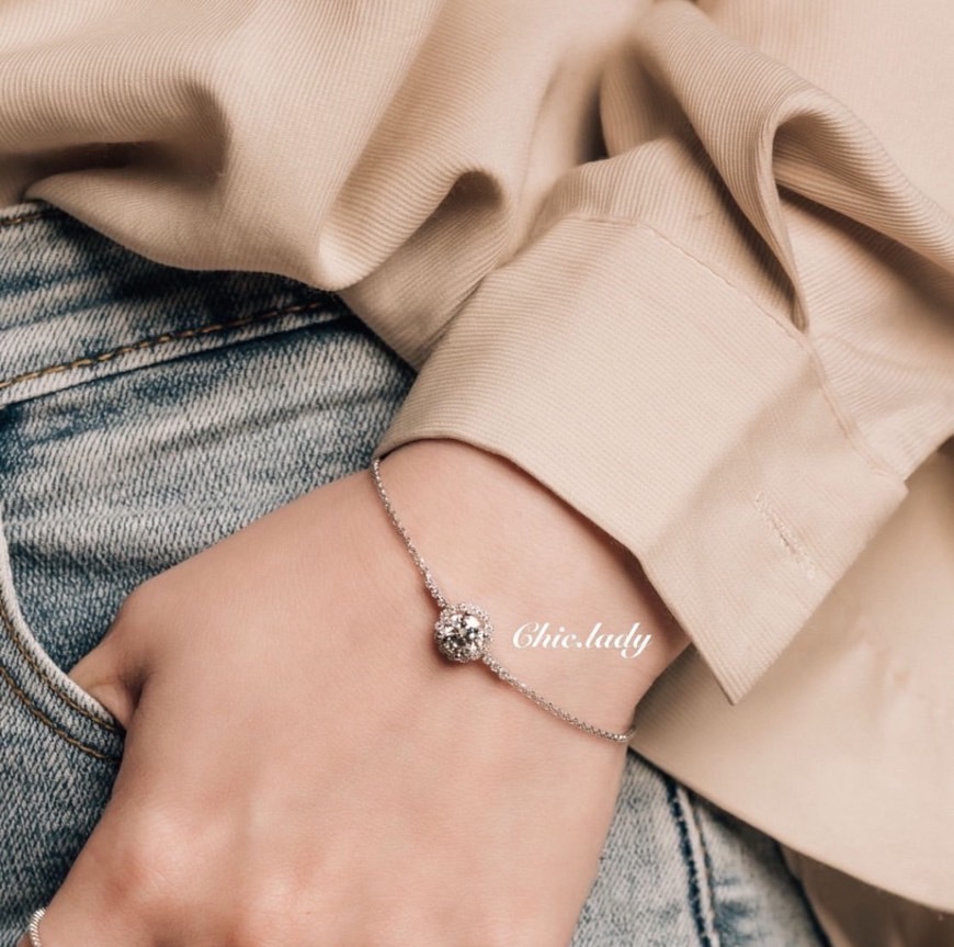 Bracelet |  行星莫桑鑽純銀手鍊