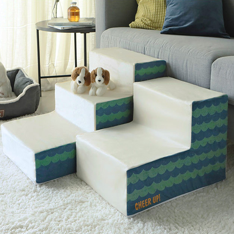 宠物楼梯 高质量 踩不塌的海绵 韩风设计 宠物梯子 二层 三层