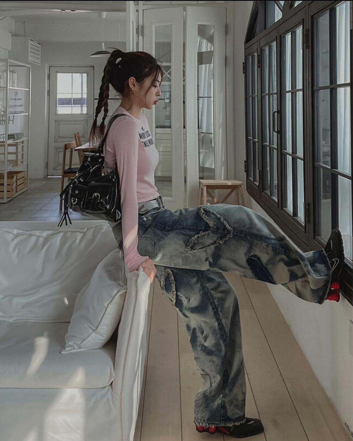 KR VINTAGE HEART DENIM (2 COLORS)