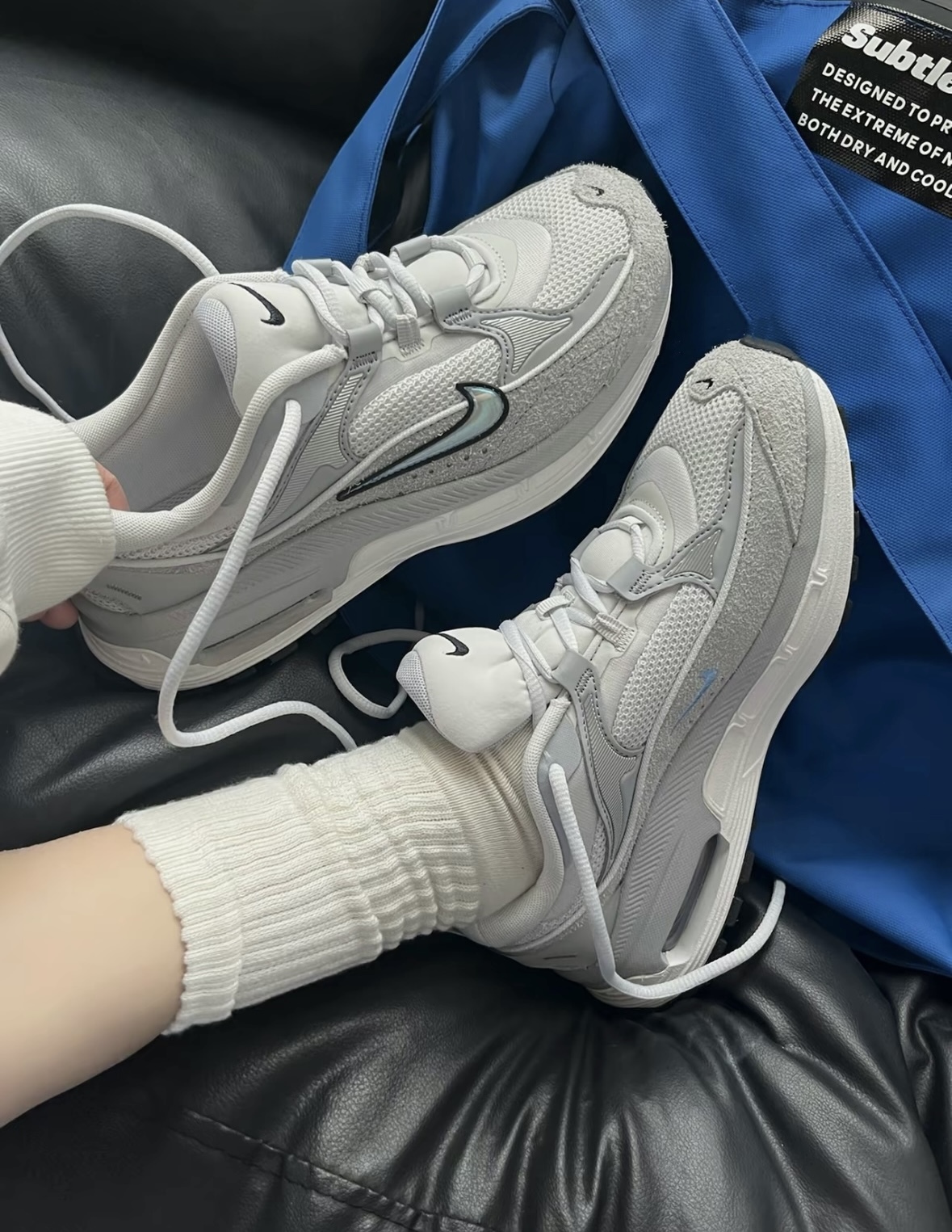 Nike Air Max Bliss 燕麥灰 灰白色 帆船鞋 厚底 氣墊 老爹鞋 DZ6754-003/預購