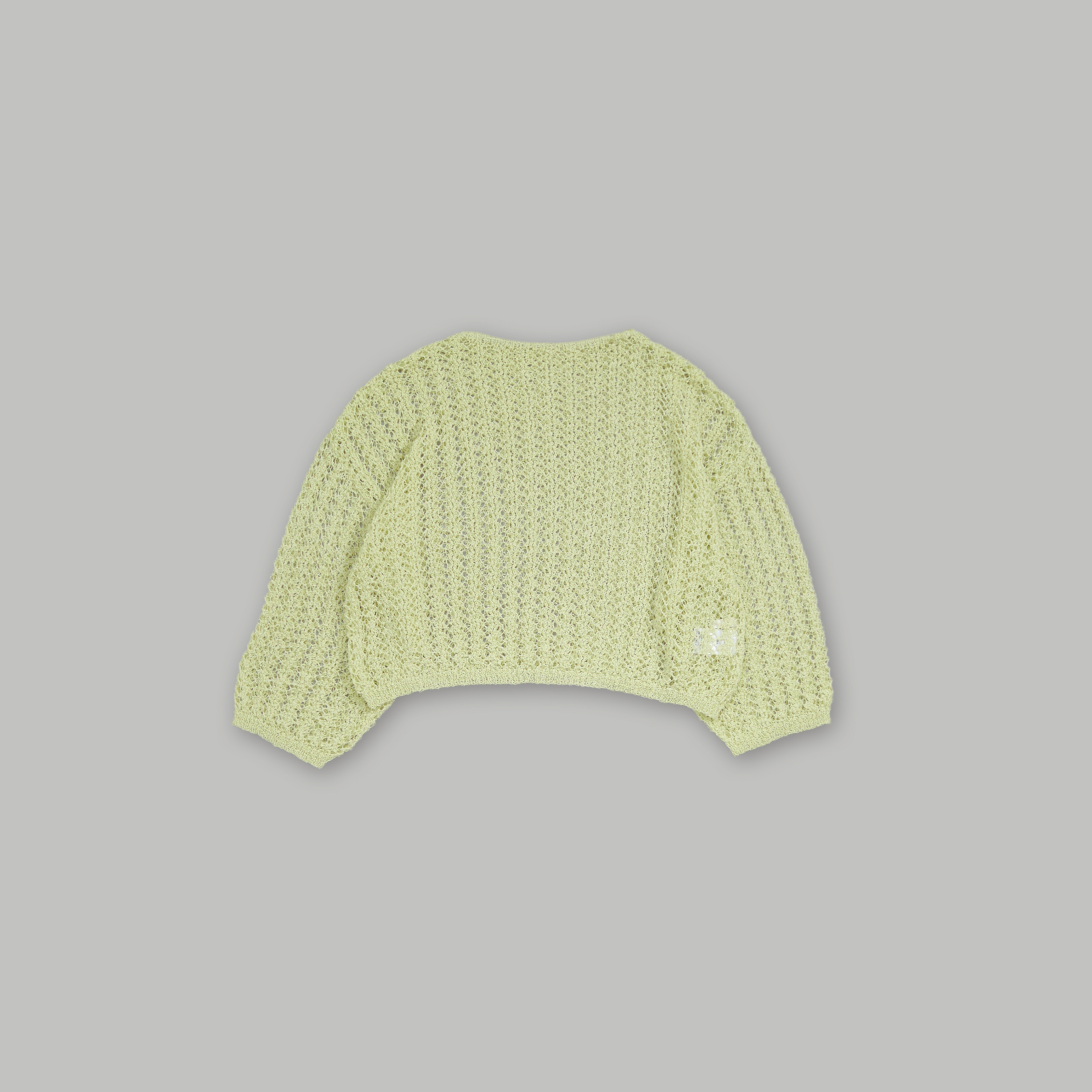 J.P.L. 圓領針織短版罩衫 ╭ 2色 ╮