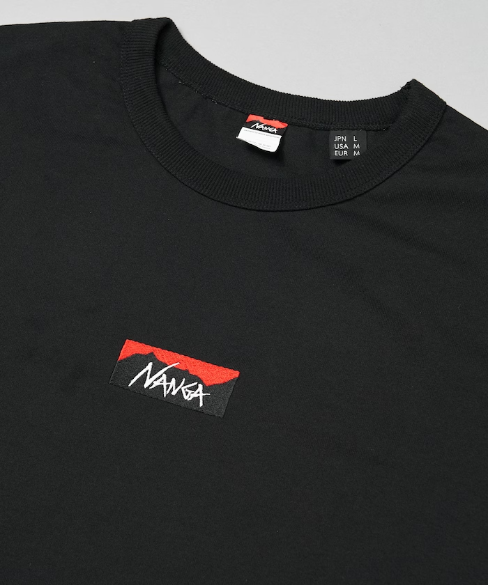 日本 NANGA 刺繡背殺短袖