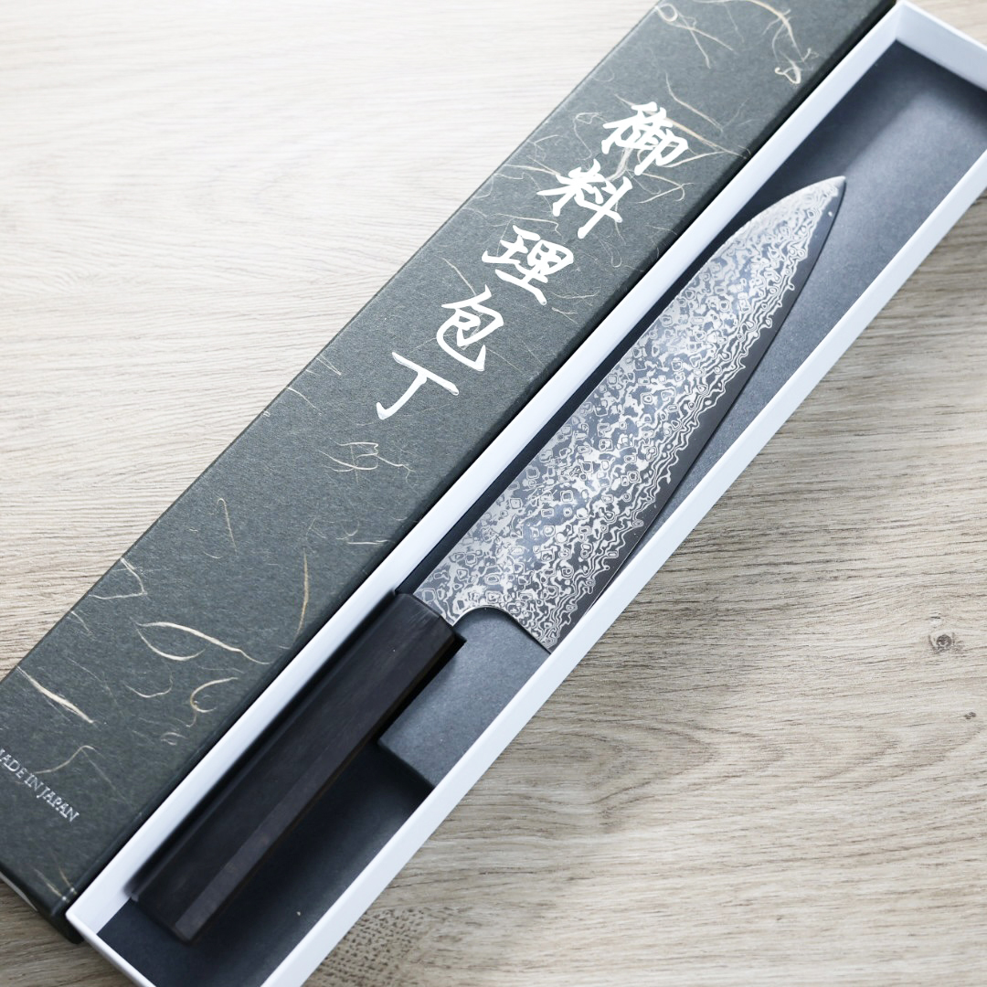 初心x彌氏良寬  銀河 牛刀 210mm ATS34鋼 大馬士革