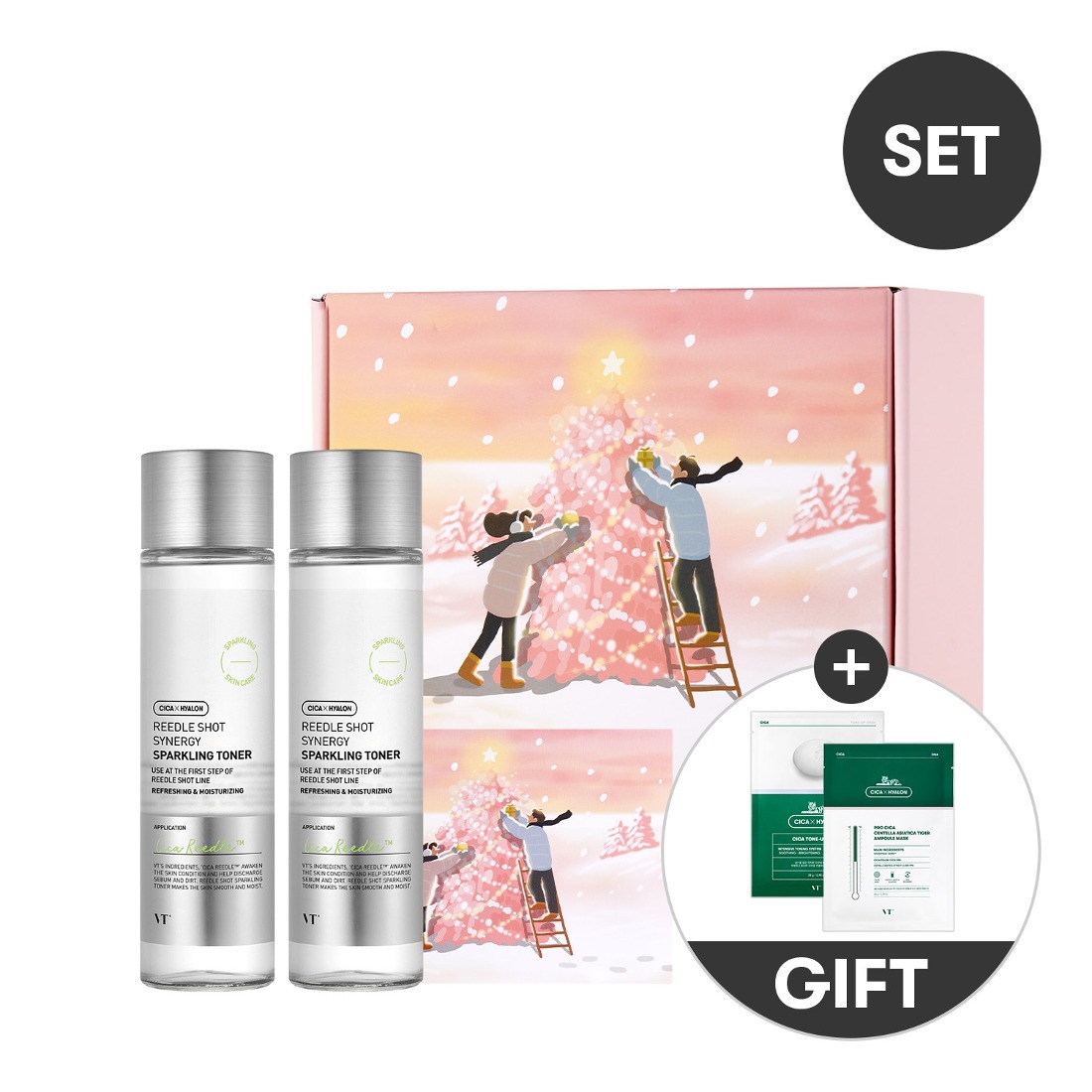 VT Reedle Shot Synergy Sparkling Toner 150ml*2 (微針款)