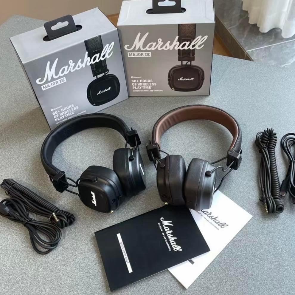Marshall Major IV藍牙耳罩式耳機
