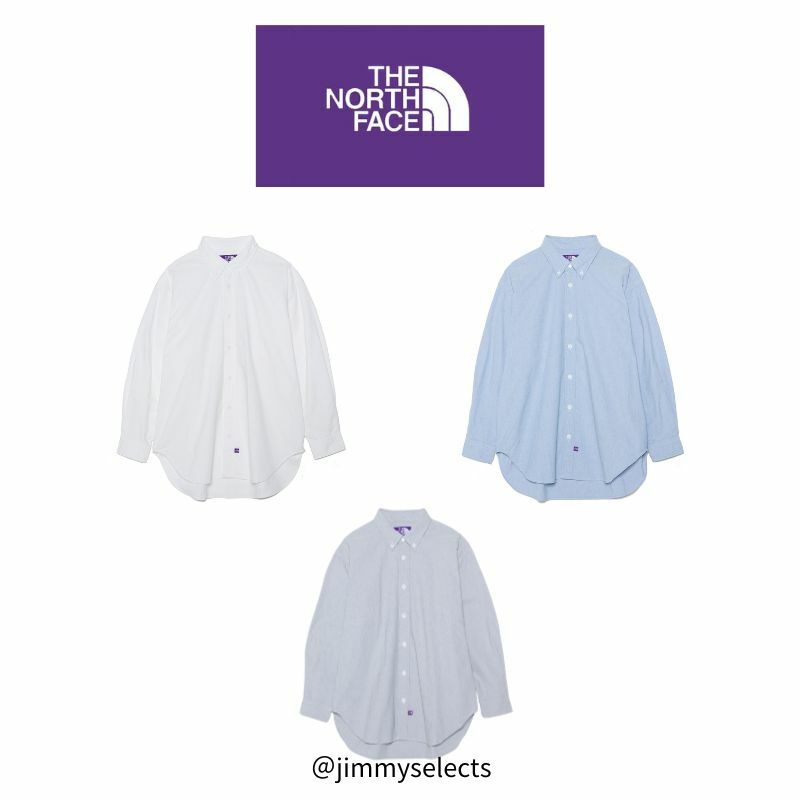 The north face 鈕釦式野外襯衫  北臉 日本紫標