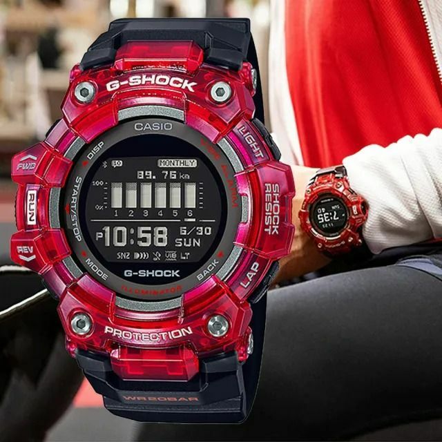 Casio G-Shock GBD-100SM-4A1 G-Squad 手錶 (香港行貨)