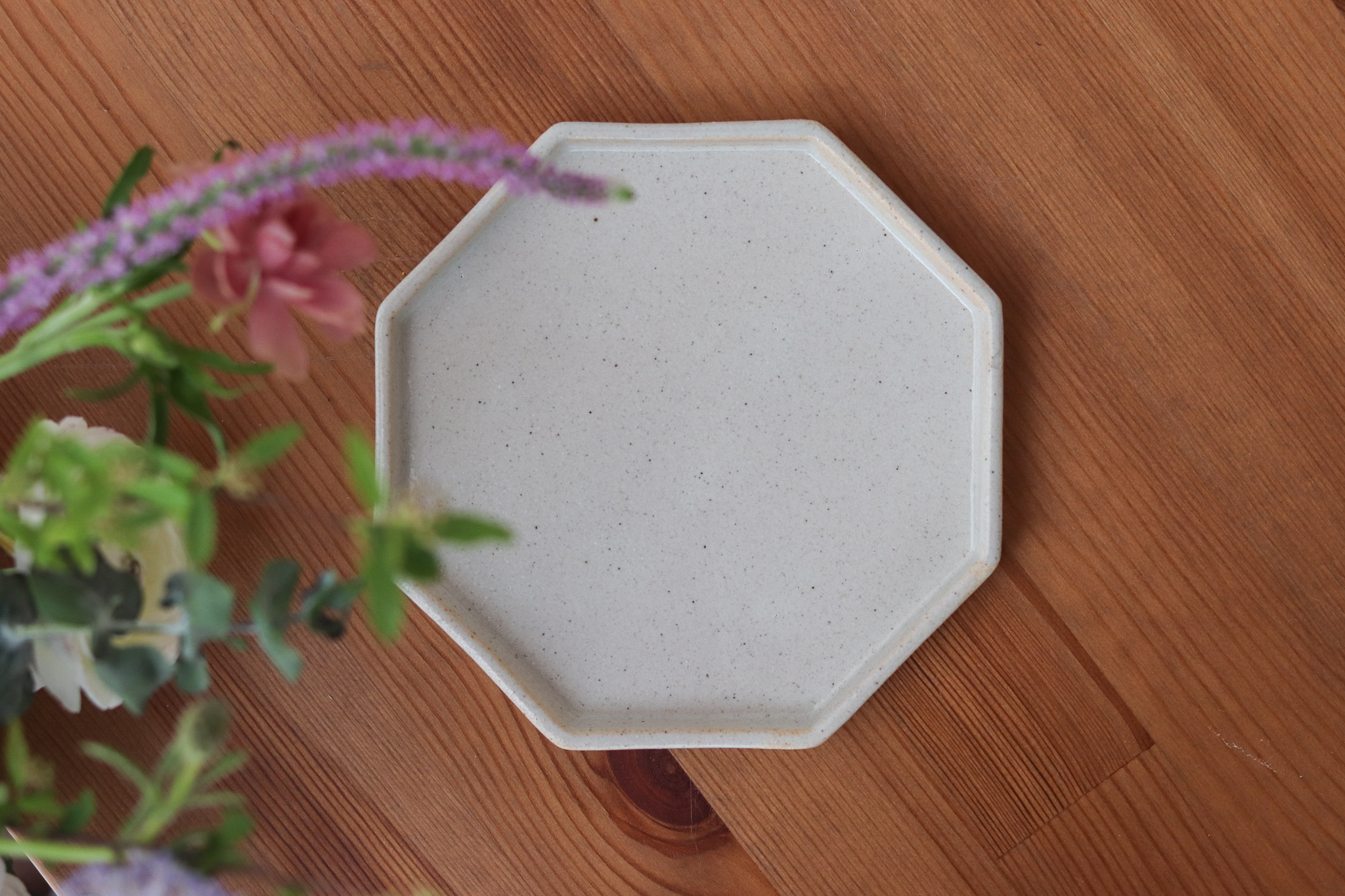 日本 美濃燒 SAKUZAN 作山窯 八角皿