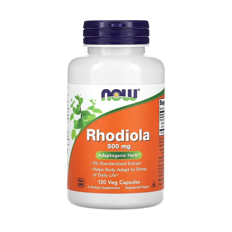Now Foods, Rhodiola, 500 mg, 120 Veg Capsules